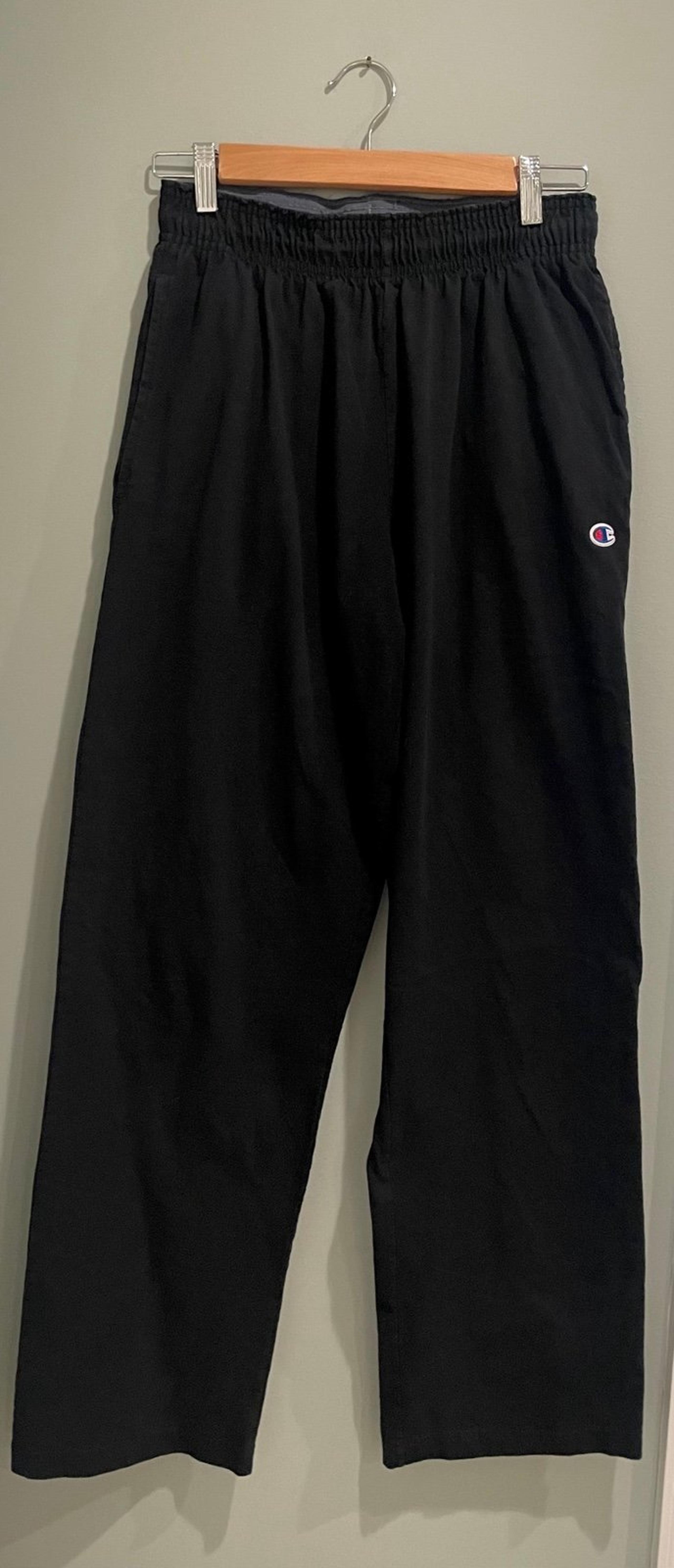Champion Women's 100% Cotton Wide Leg Pants- Size Med