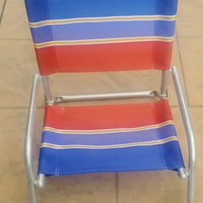Vintage Beach Chair Aluminum