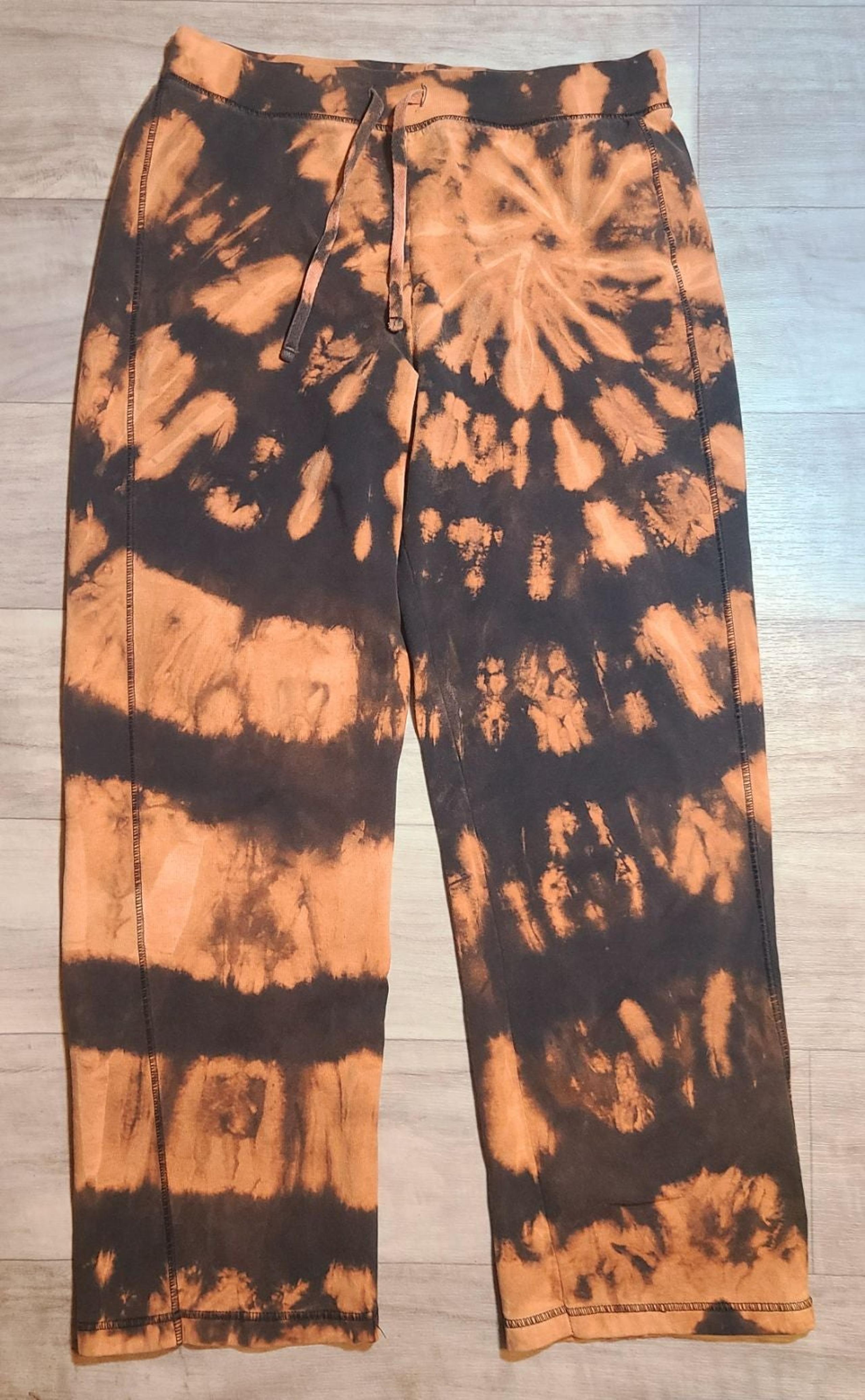 Hanes Bleach Tie Dye Sweatpants