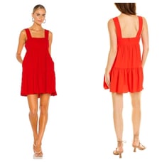 REVOLVE x AMANDA UPRICHARD Women’s Red Mitzi Mini Dress