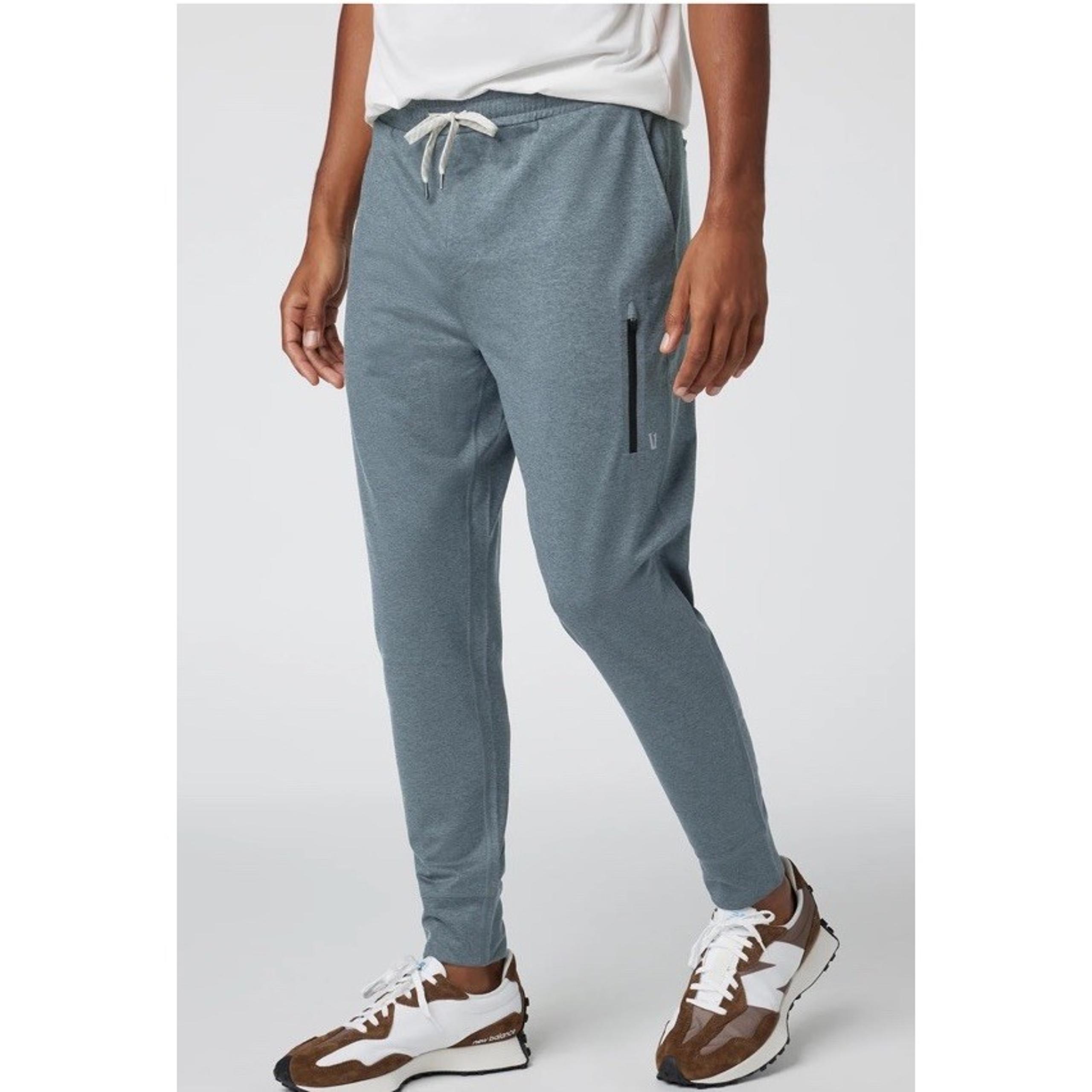 Vuori Sunday Performance Jogger Pants Men's Small Green Active Stretch Gym