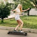 35'' Electric Skateboards, 12.4 Mph, Unisex Adults Longboard with Remote