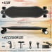 35'' Electric Skateboards, 12.4 Mph, Unisex Adults Longboard with Remote