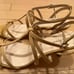 Brand new, unused Marie femme beige size 24.5.