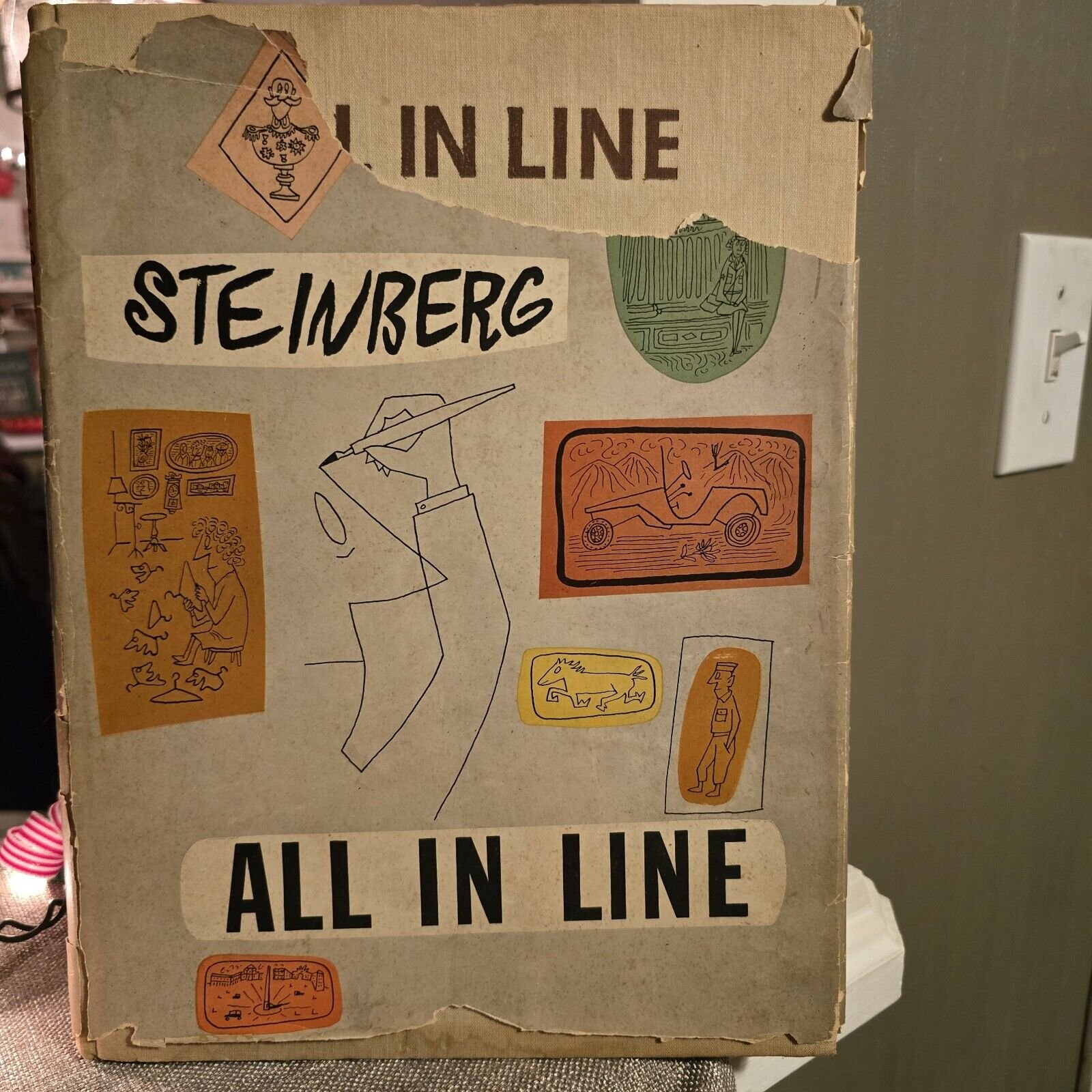 Saul Steinberg All in Line 1945 Hardcover