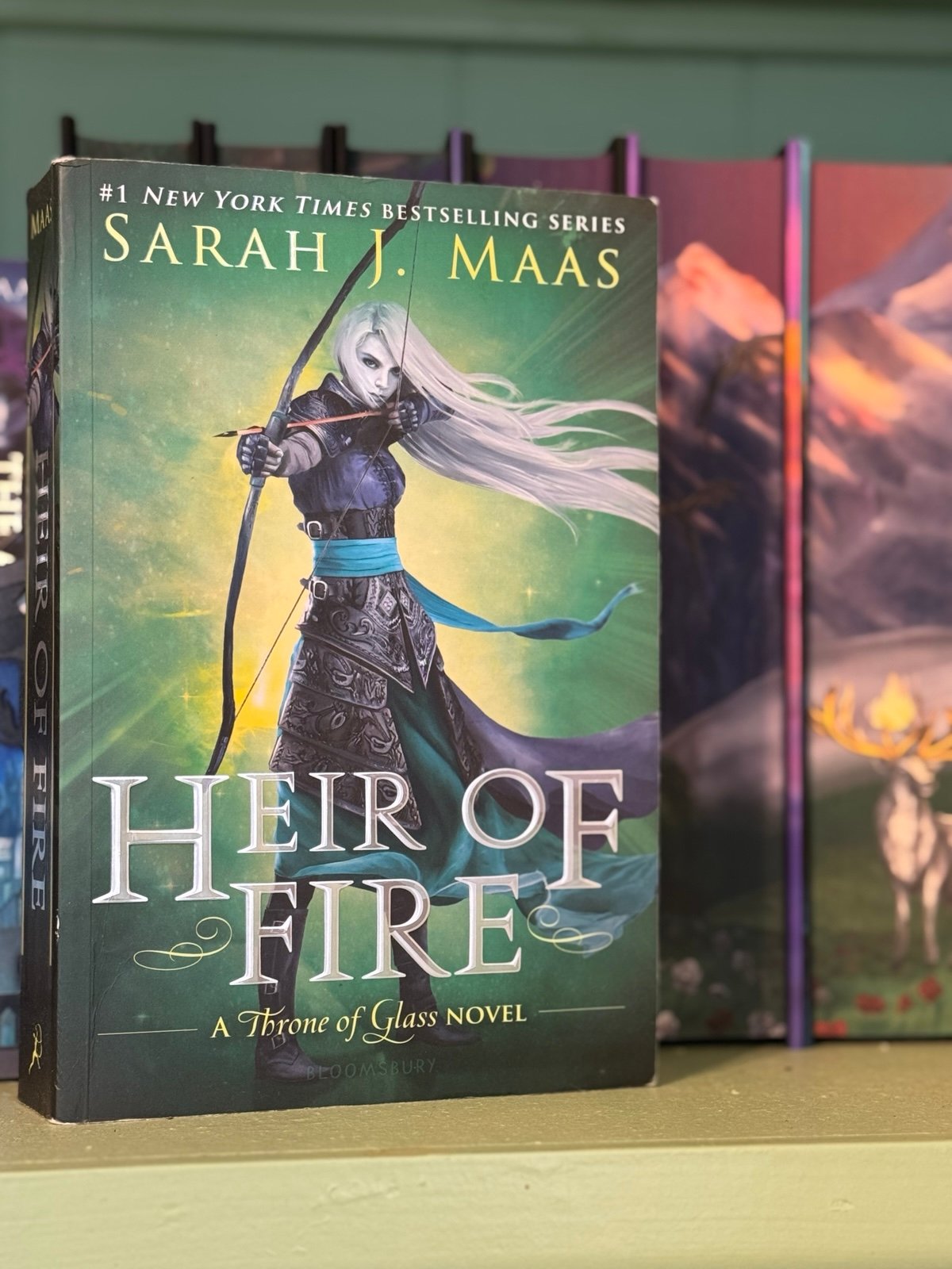 Heir of Fire, Original Cover, Throne of Glass series