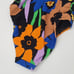 Roxy Swimsuit Juniors XS Color Jam Cutout One-Piece Anthracite Flower Jammin