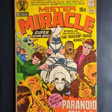 DC Comic 1971 Mister Miracle 3 , Jack Kirby, 1st Dr. Bedlam