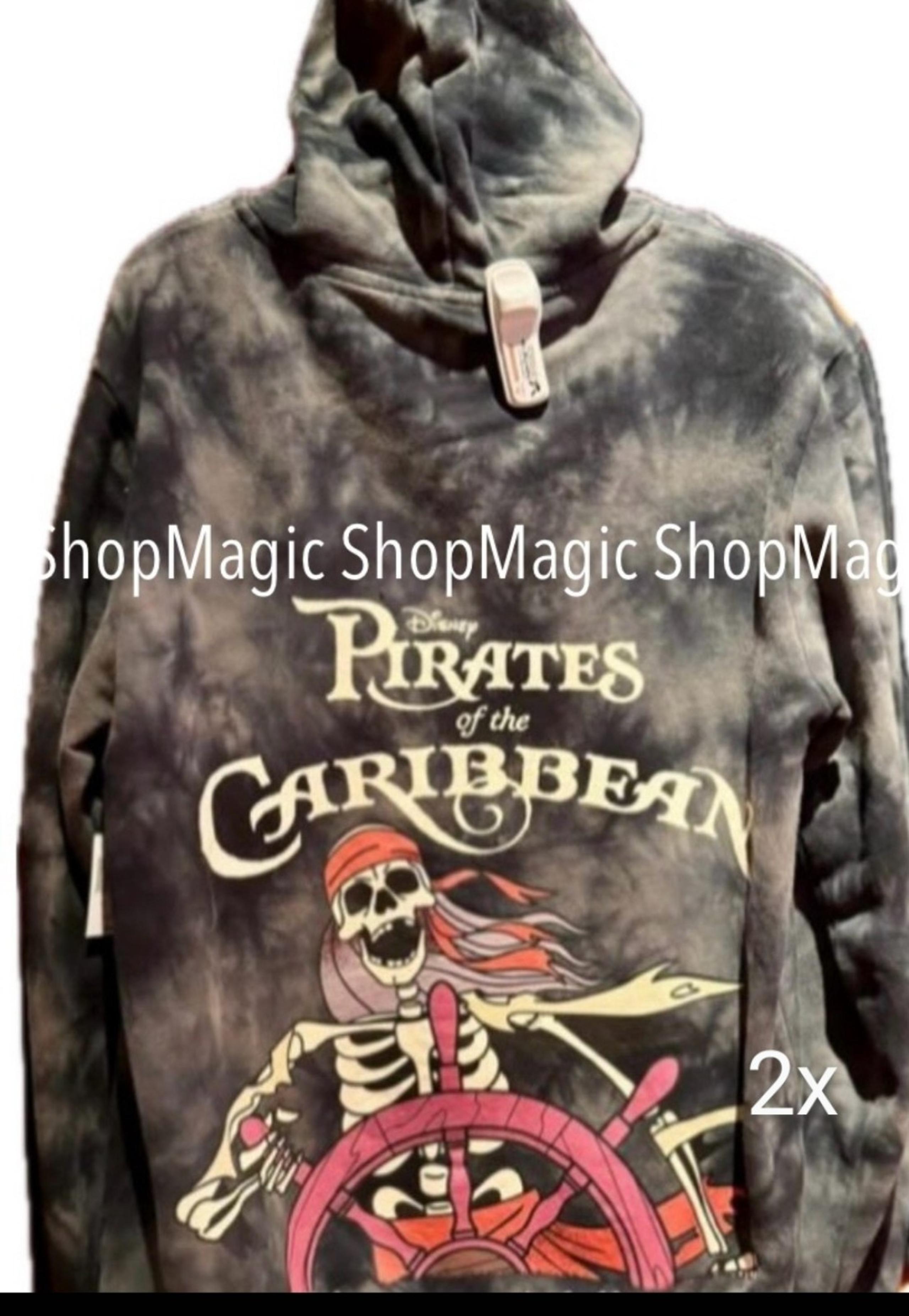 Disney Parks Disney’s Pirates of The Caribbean Zip Up Sweater New 2025