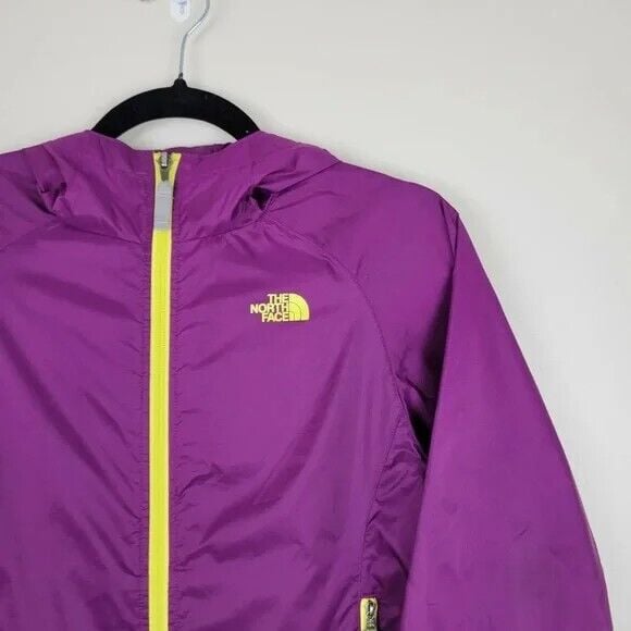 The North Face TNF HYDRENALITE Purple Athletic Running Windbreaker Jacket XL 18