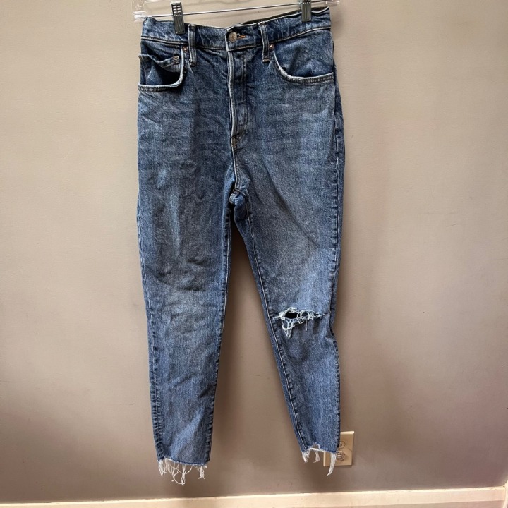 Free People Stella High Rise Cropped Skinny Jeans- Size 29