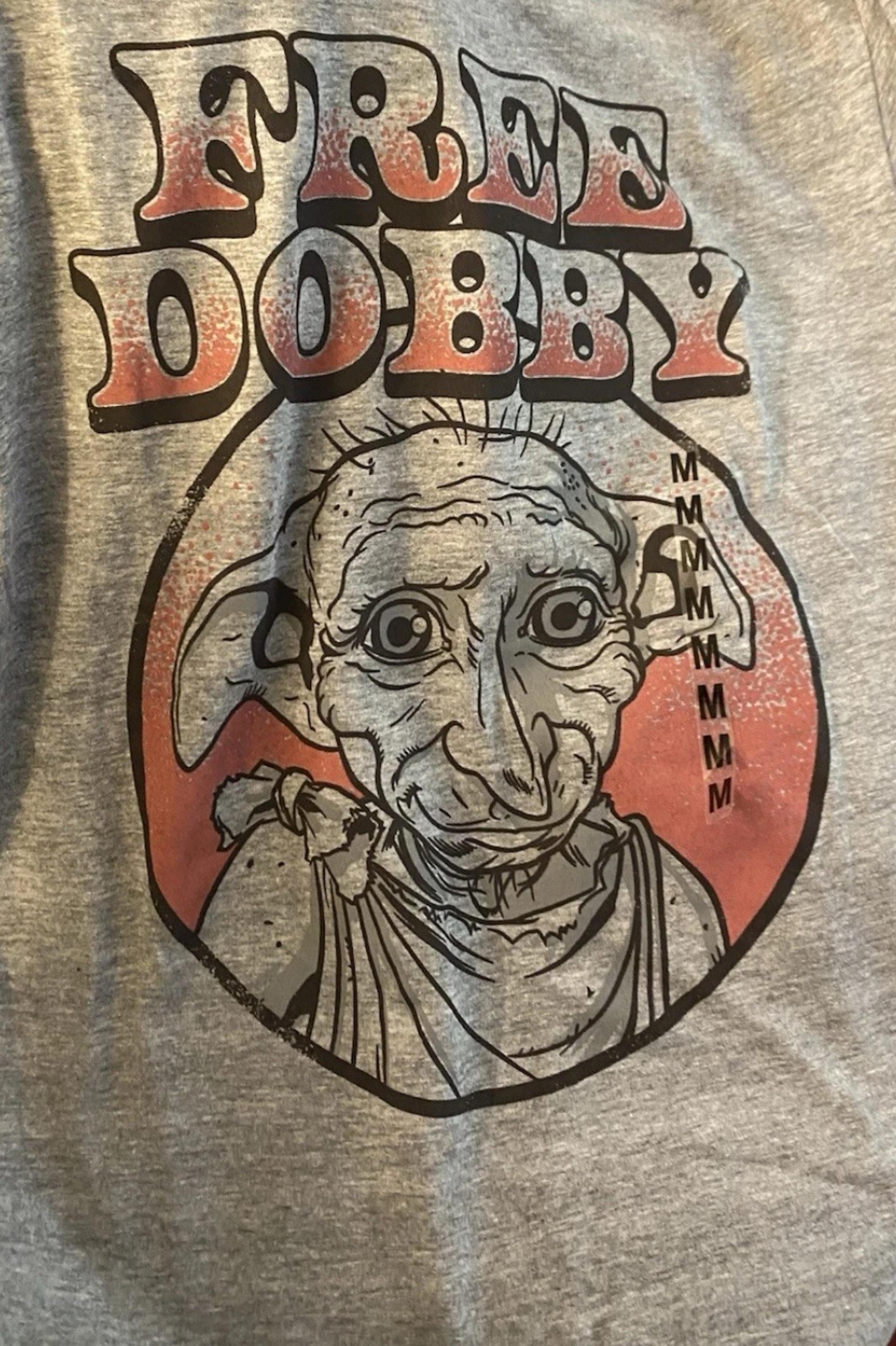 Harry Potter Free Dobby Tshirt Men’s Med Nwt