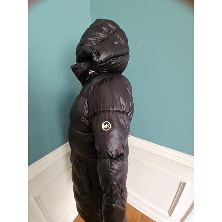 michael michael kors quilted satin puffer