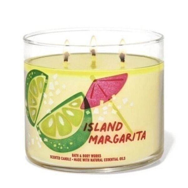 3-Wick Bath & Body Works Island Margarita Candle