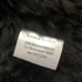 Black Rabbit Fur Shrug