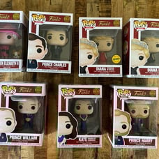 Funko Pop royal family vaulted bundle 01 02 03 04 05 06 chase