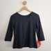 NWT Spanx Black Bod A Bing Boatneck Shaping Tummy Lined Soothes Top