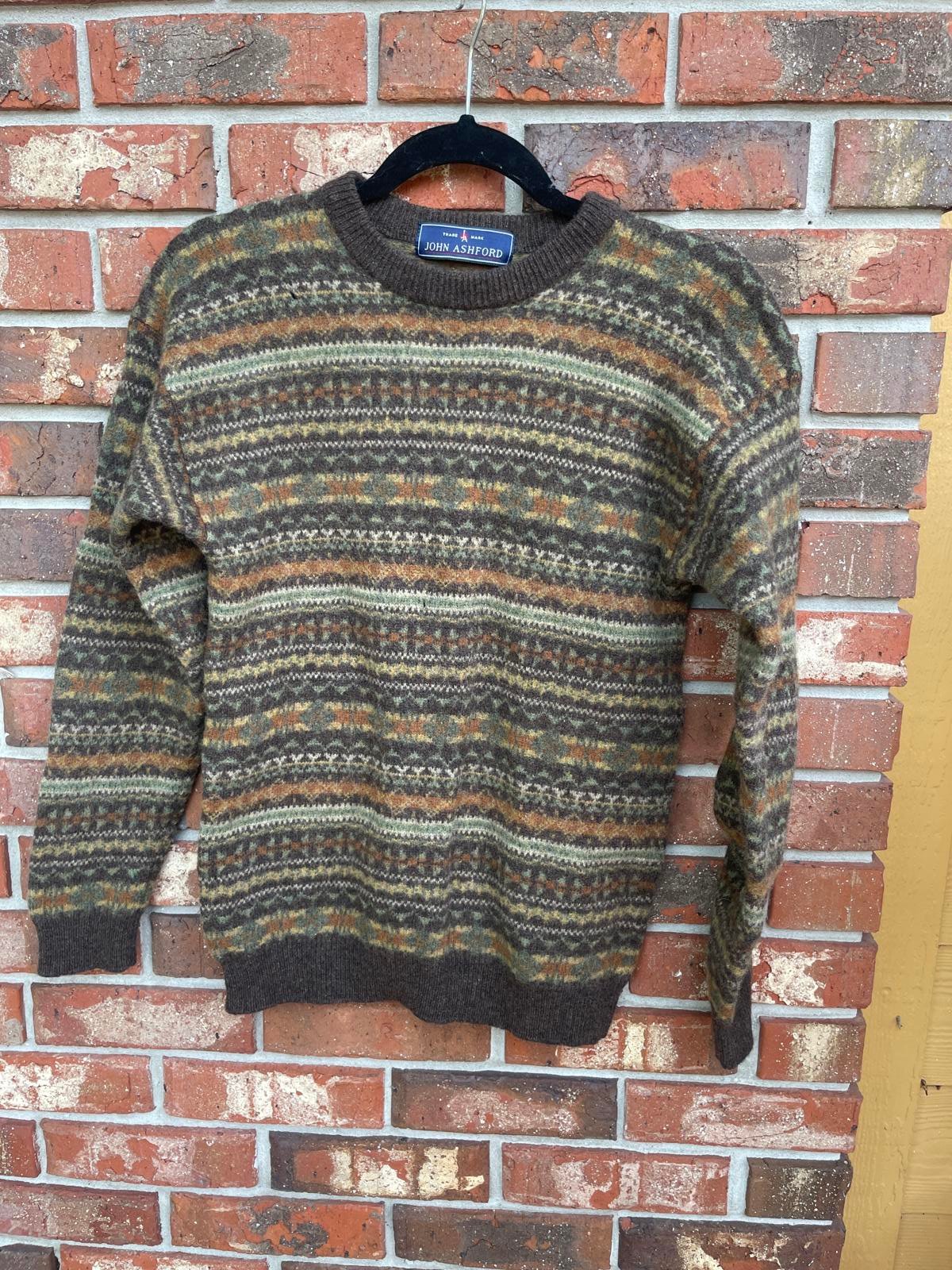 Josh Ashford 100% pure new wool sweater