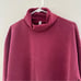 Lululemon Softstreme Turtleneck Pullover Raspberry size 6 Performance Athleisure