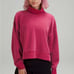 Lululemon Softstreme Turtleneck Pullover Raspberry size 6 Performance Athleisure