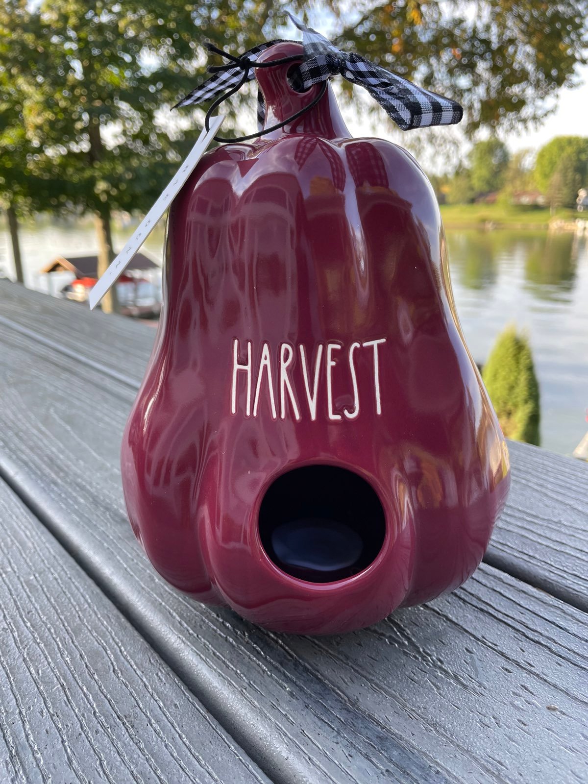 Rae Dunn HARVEST Birdhouse