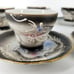 Dragon Ware Japanese Moriage Tutani Set 6 Demitasse Coffee Cup Saucer