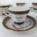 Dragon Ware Japanese Moriage Tutani Set 6 Demitasse Coffee Cup Saucer