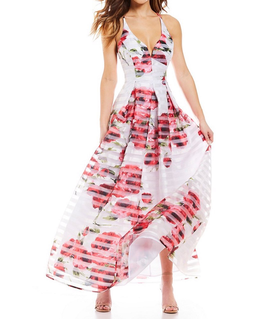 Floral Prom Dress
