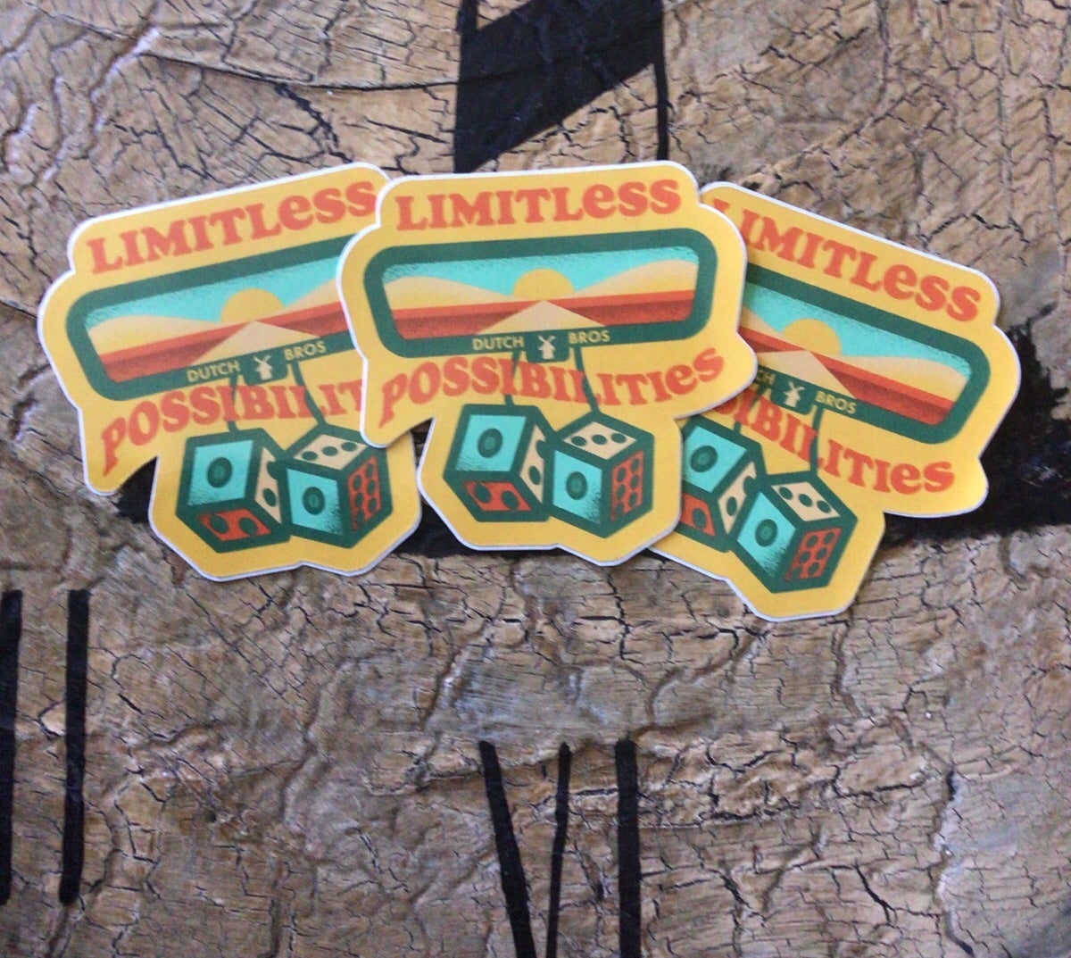 Dutch bros sticker pack