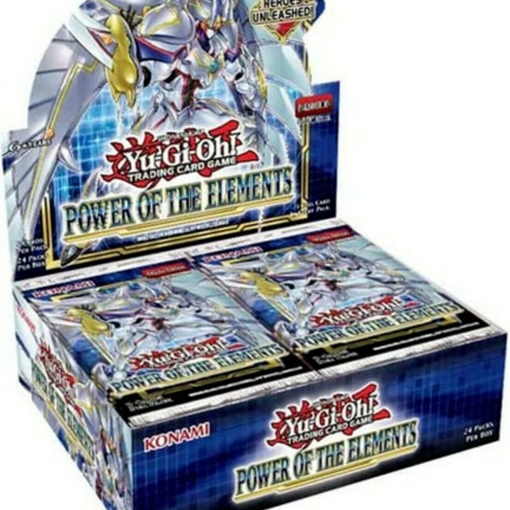 Yugioh Power of the Elements Factory Sealed Booster Box