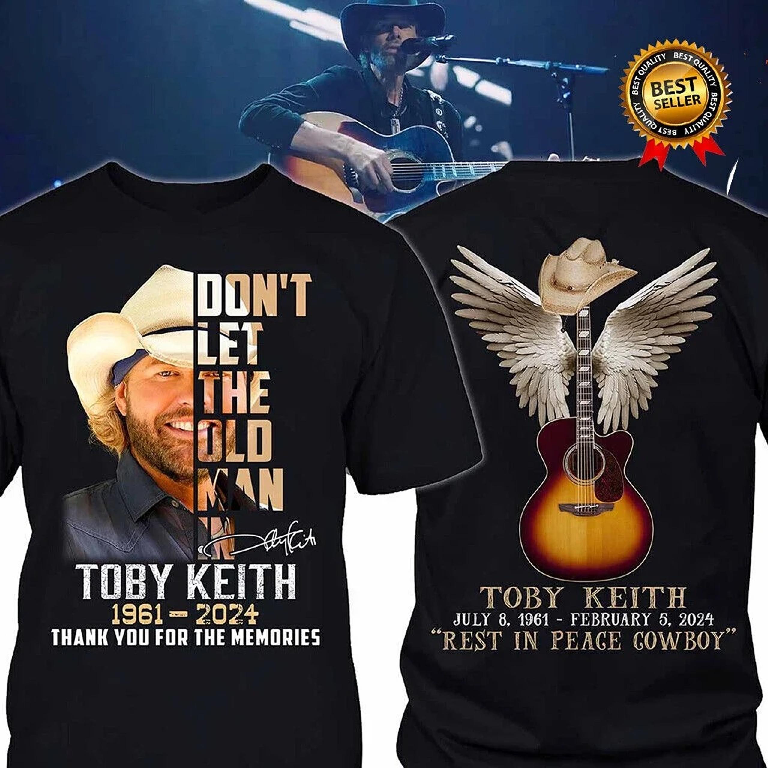Don't Let The Old Man In Toby Keith 1961-2024, Same Day Free Shipping!!