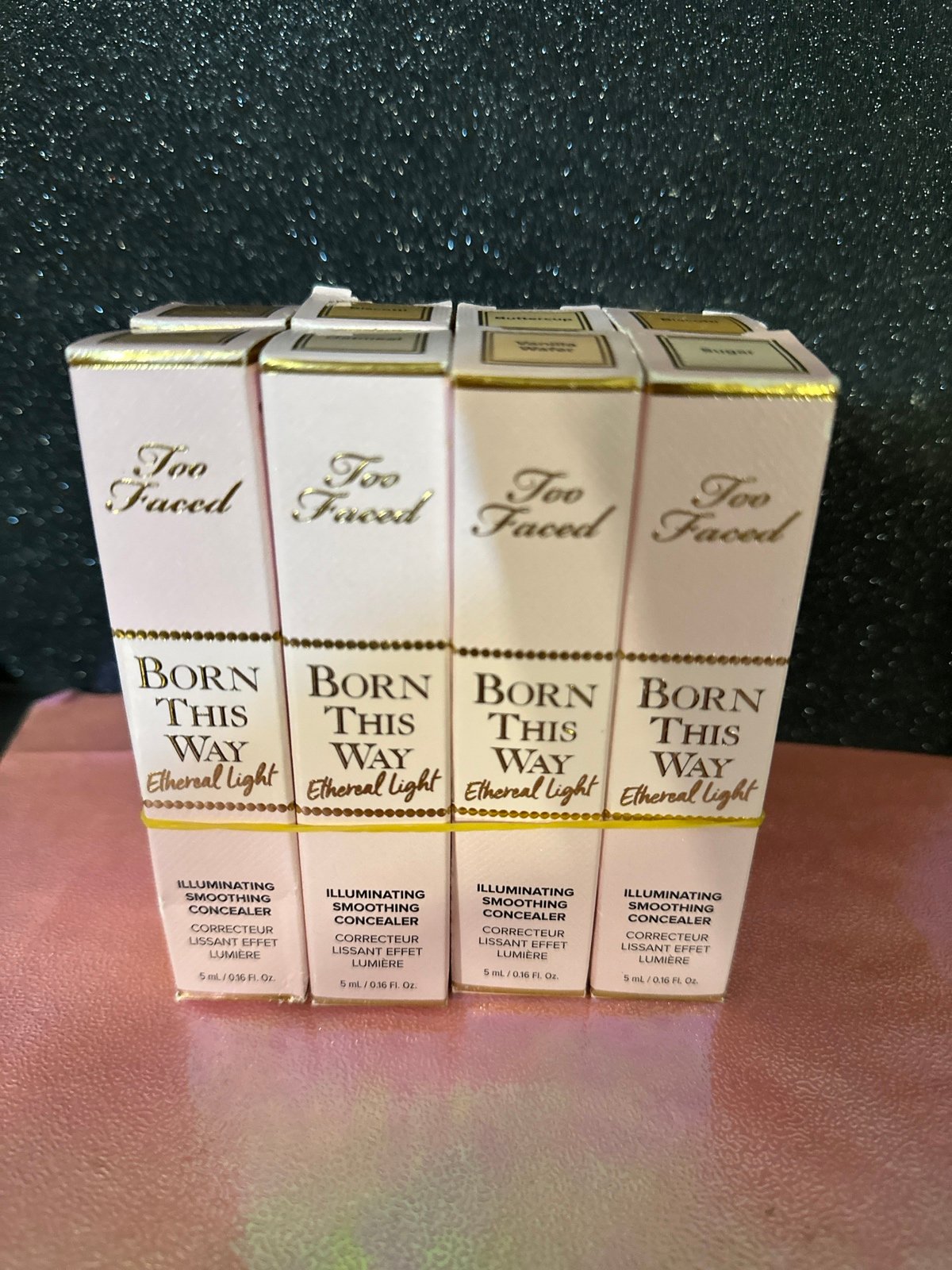 Too faced born this way ethereal light concealer set of 8 as shown new