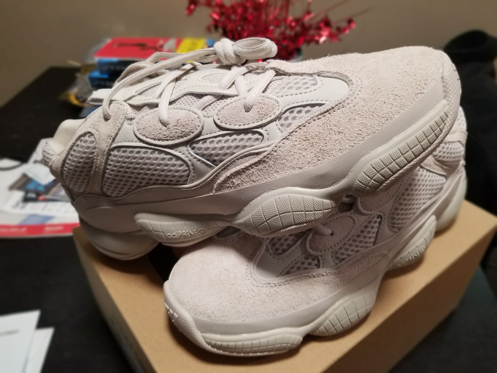 Yeezy Adidas 500 in Blush