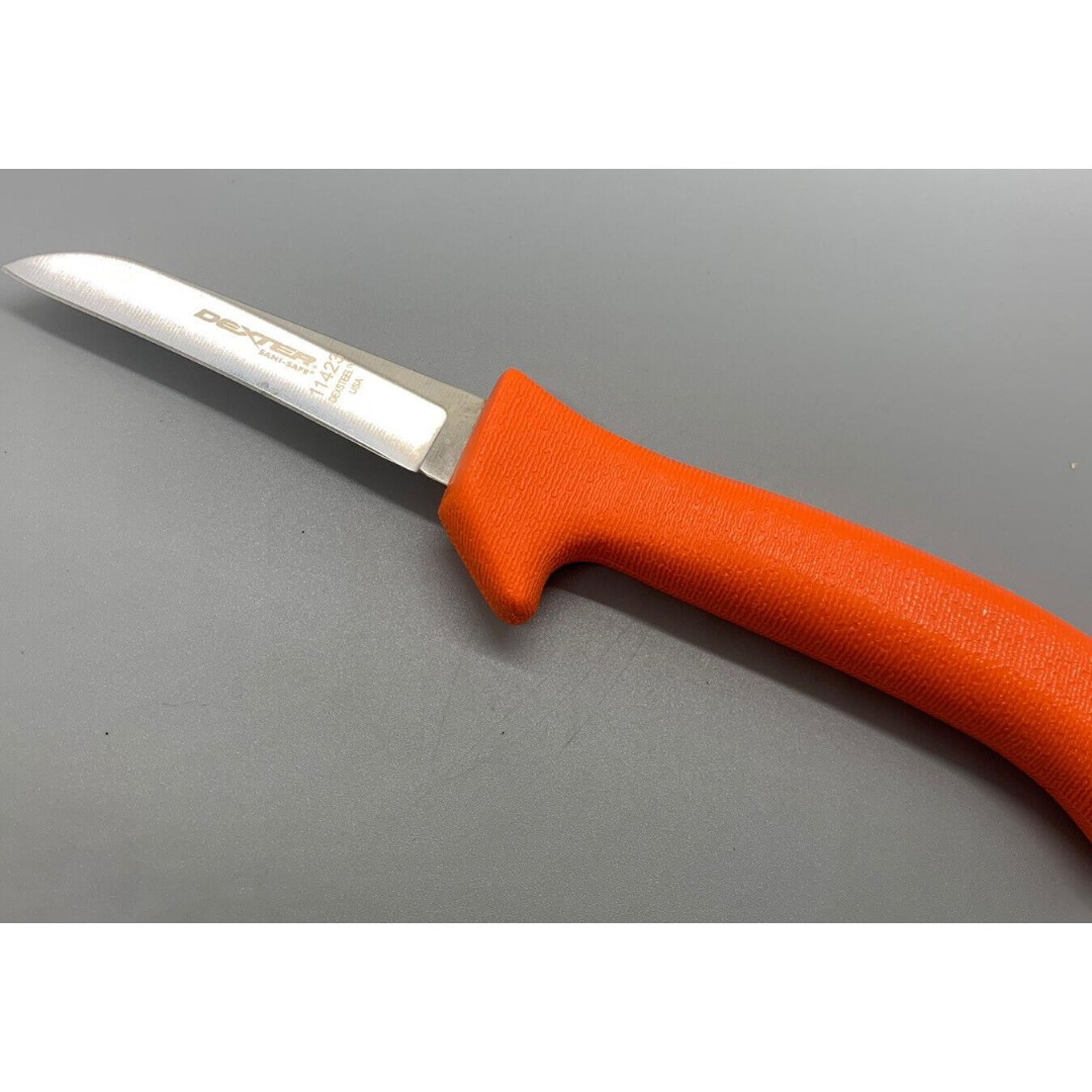 Dexter Russell 11423 Deboning Knife, Orange, 3-1/4 Inch Blade