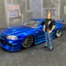 JADA Paul Walker Fast and Furious Brian & Toyota Supra MK4 Diecast 1:24 Scale