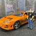 JADA Paul Walker Fast and Furious Brian & Toyota Supra MK4 Diecast 1:24 Scale