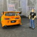 JADA Paul Walker Fast and Furious Brian & Toyota Supra MK4 Diecast 1:24 Scale