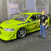 JADA Paul Walker Fast and Furious Brian & Toyota Supra MK4 Diecast 1:24 Scale