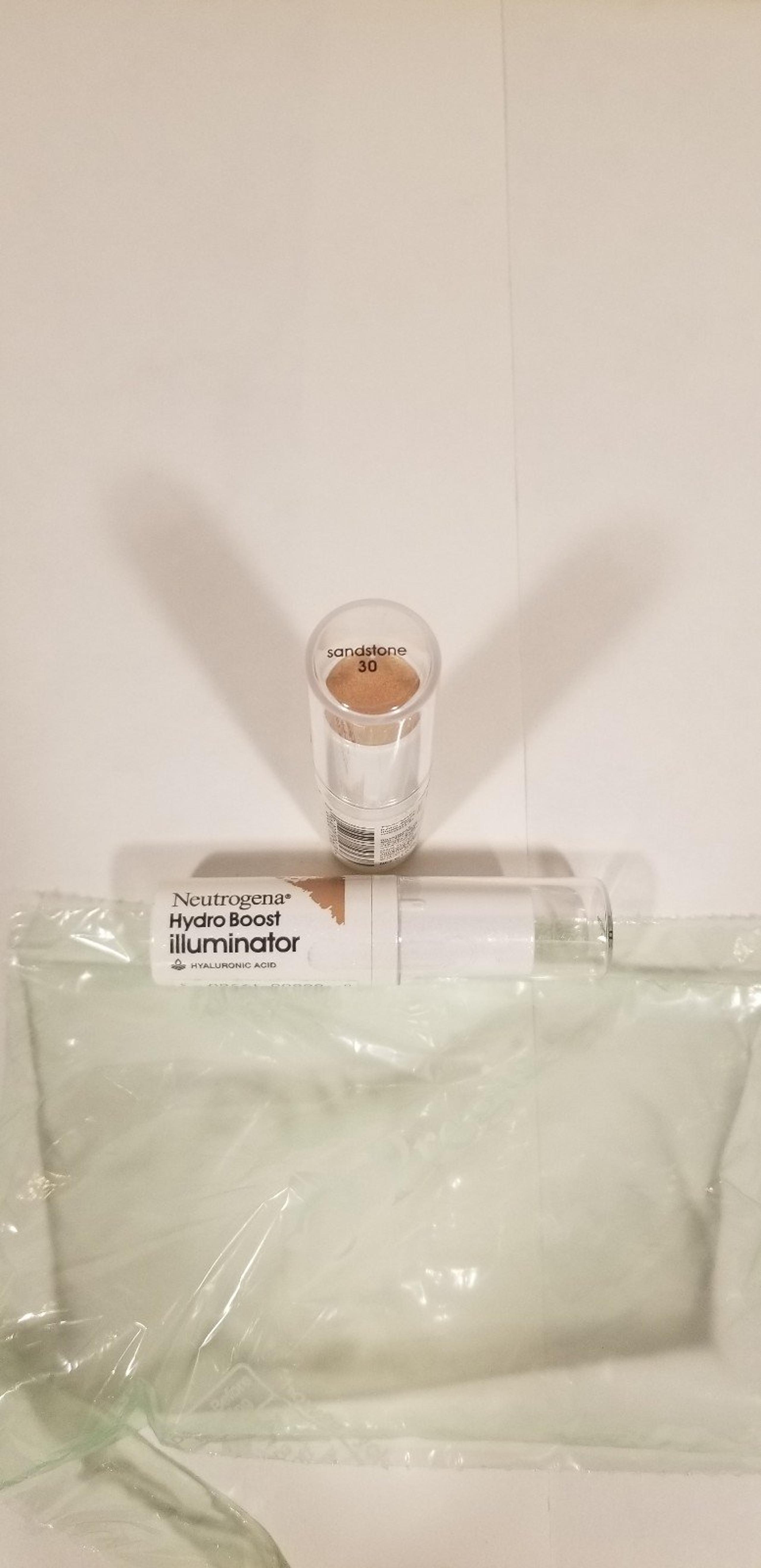 Neutrogena Hydro Boost Illuminator Stick 30 Sandstone 2 Piece Bundle