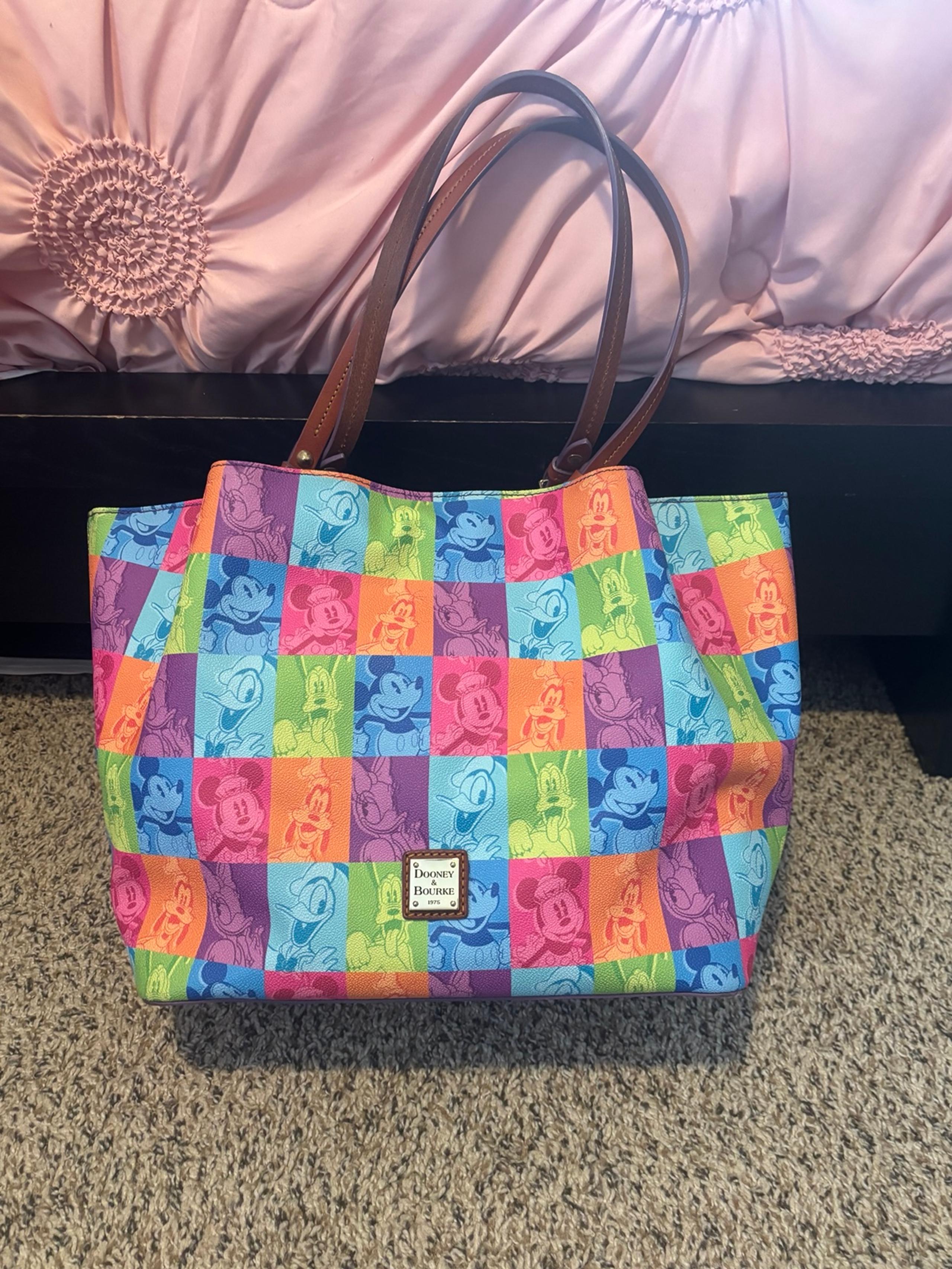 Disney Fab Five Pop Icons Dooney and Bourke Tote