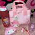 My melody strawberry bag set