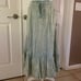 FREE PEOPLE mellow acid wash midi skirt