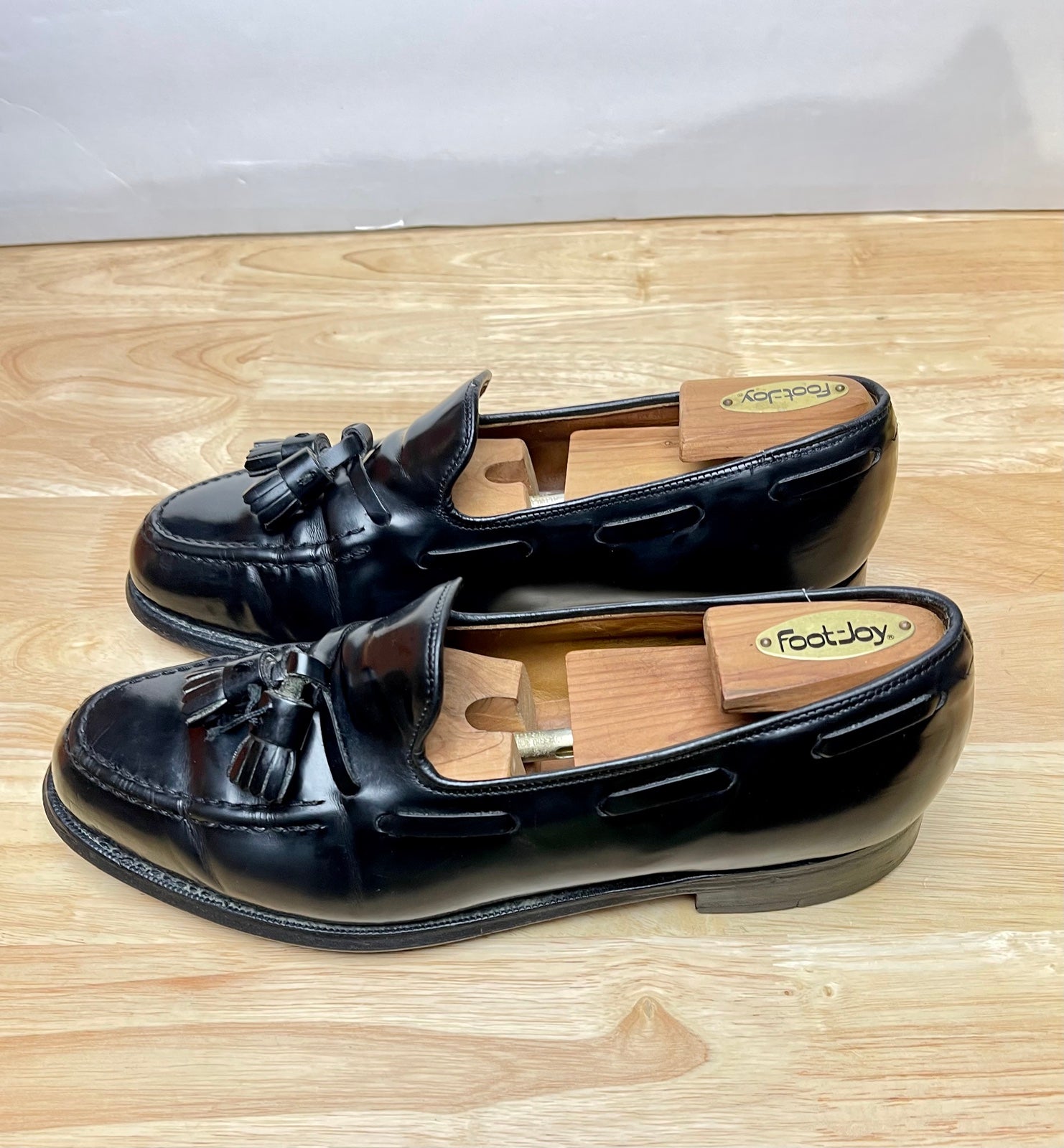 Men's Church’s Custom Grade Salisbury Black Leather Loafers Size 8M Black