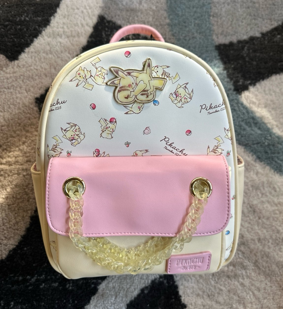 Pokémon Pikachu Pastel Berry Mini Backpack