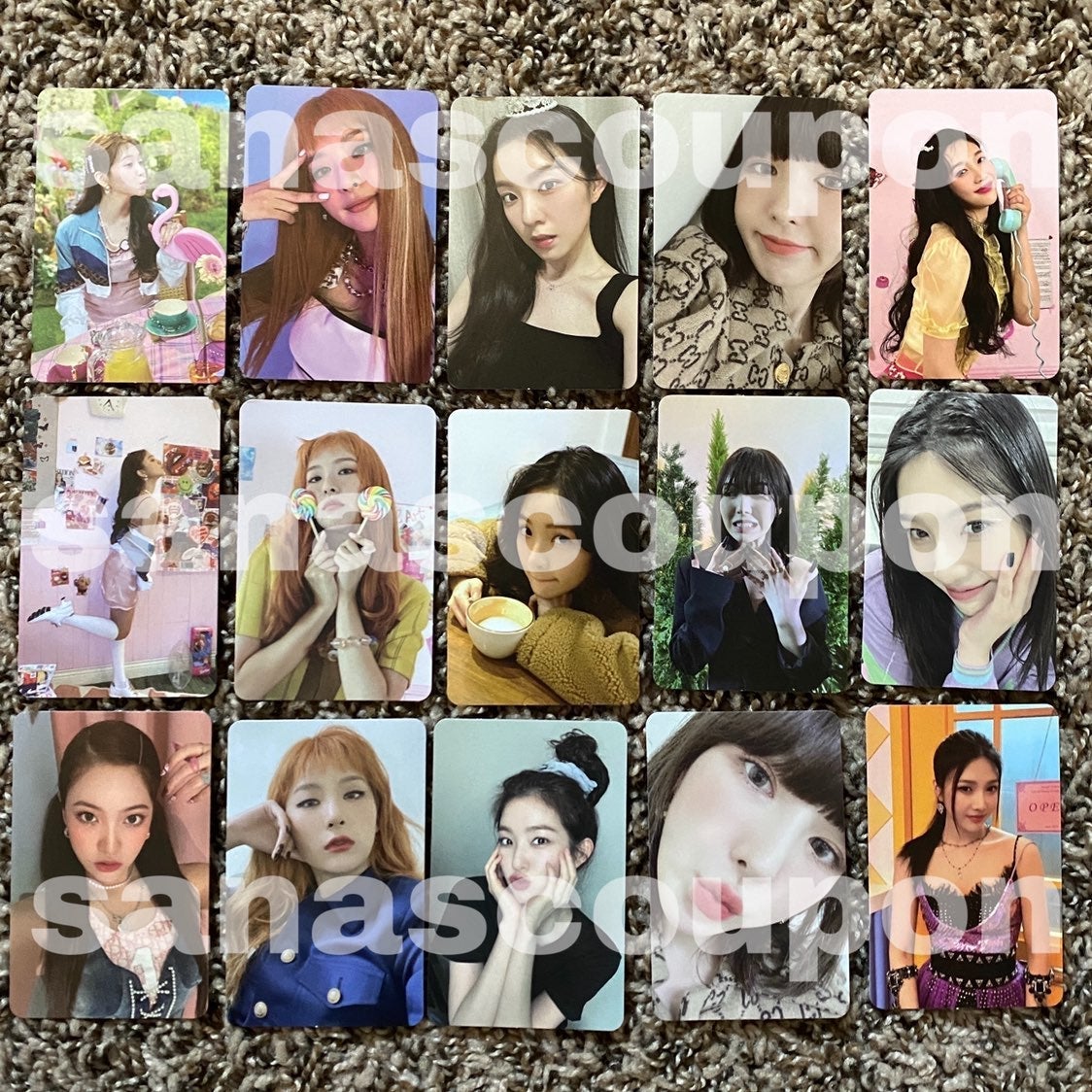 Red Velvet Queendom Photocard Set