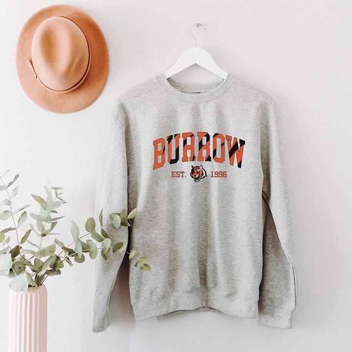 (S-5XL) Joe Burrow Cincinnati Bengals Football Sweatshirt