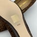 Simply Soles Calf Hair Spotted Animal Print Wedge Pump Brown Size 8.5