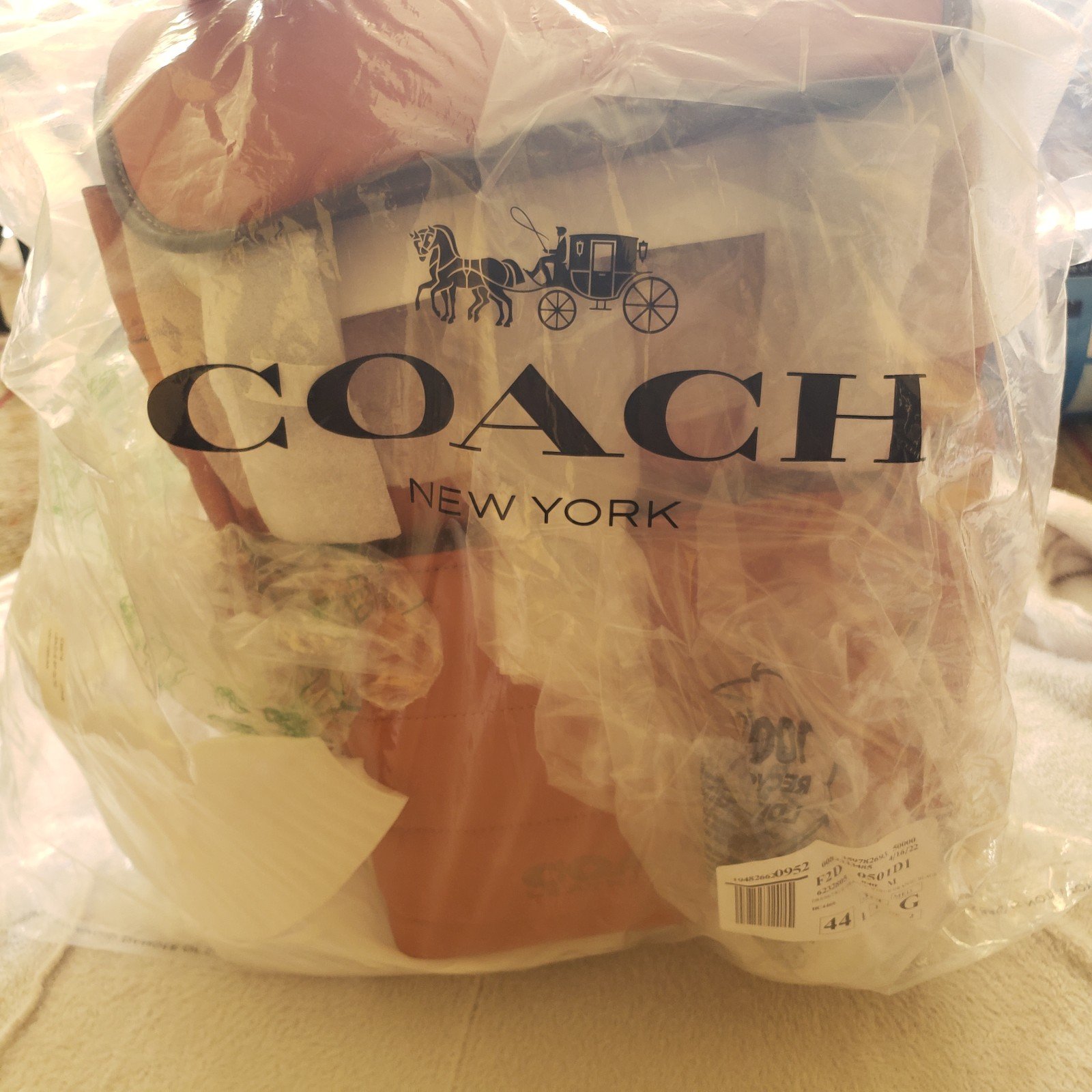 Coach Leatherware Women's Backpack Tan