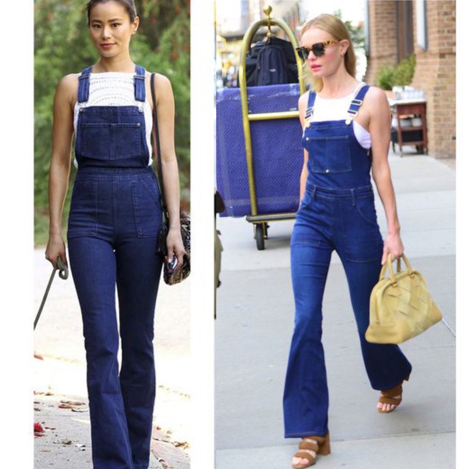H&M x Coachella | Flared Bib Overalls