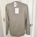WAYF Kerry Henley Sweater In Heather Grey Medium